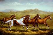 unknow artist, Horses 05